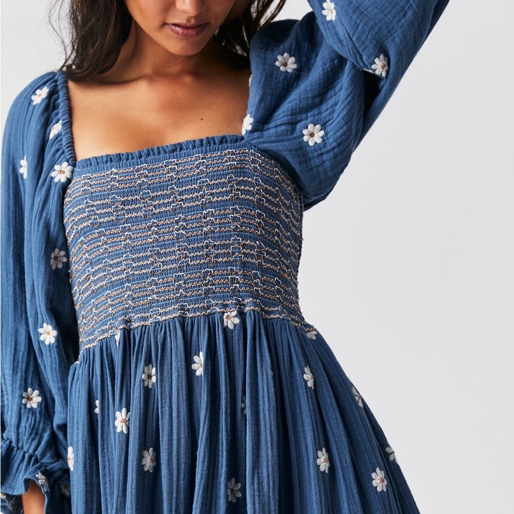 NWT Free People Dahlia Maxi Dress